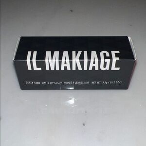 💋 IL MAKIAGE Dirty Talk Matte Lipstick — High-Impact, Long-Wear